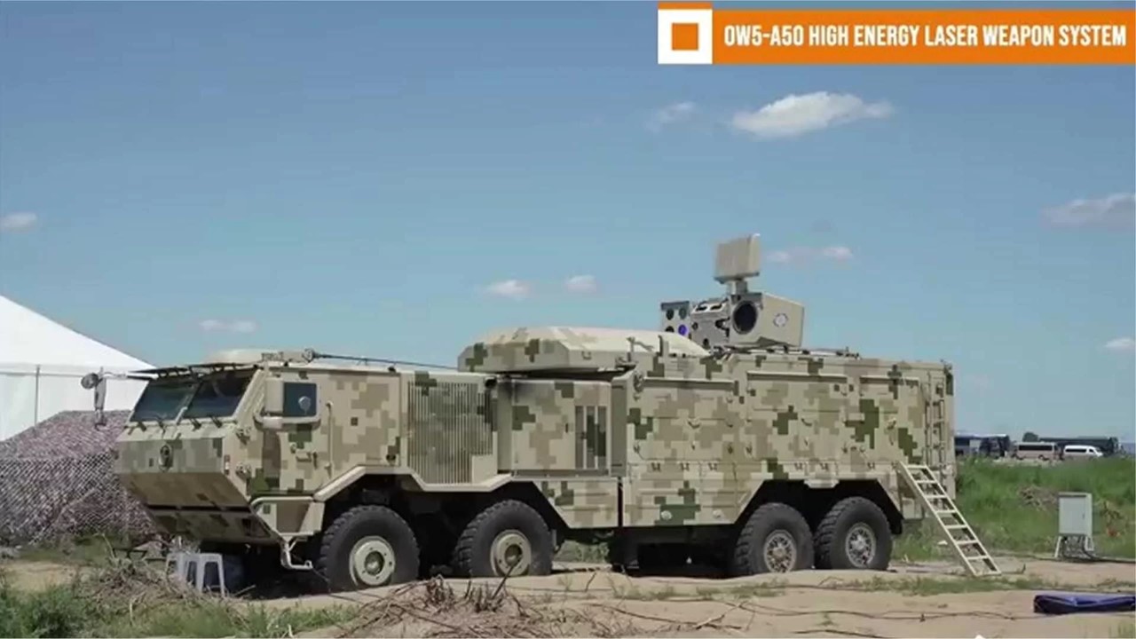 OW5 A50 Chinese Laser Air Defense System (AA)